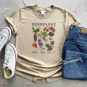 Herbology Plants Shirt, Herbology Shirt, Gift For Plant Lover, Botanical Shirt